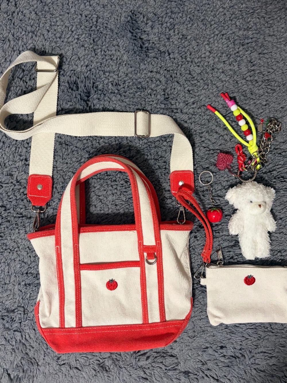 Madden Girl Tomato Mini Tote Bag